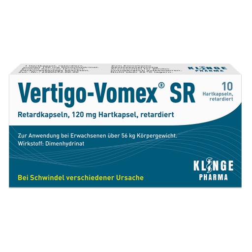 vertigo vomex sr retardkapseln 10 st versandapotheke mediherz de