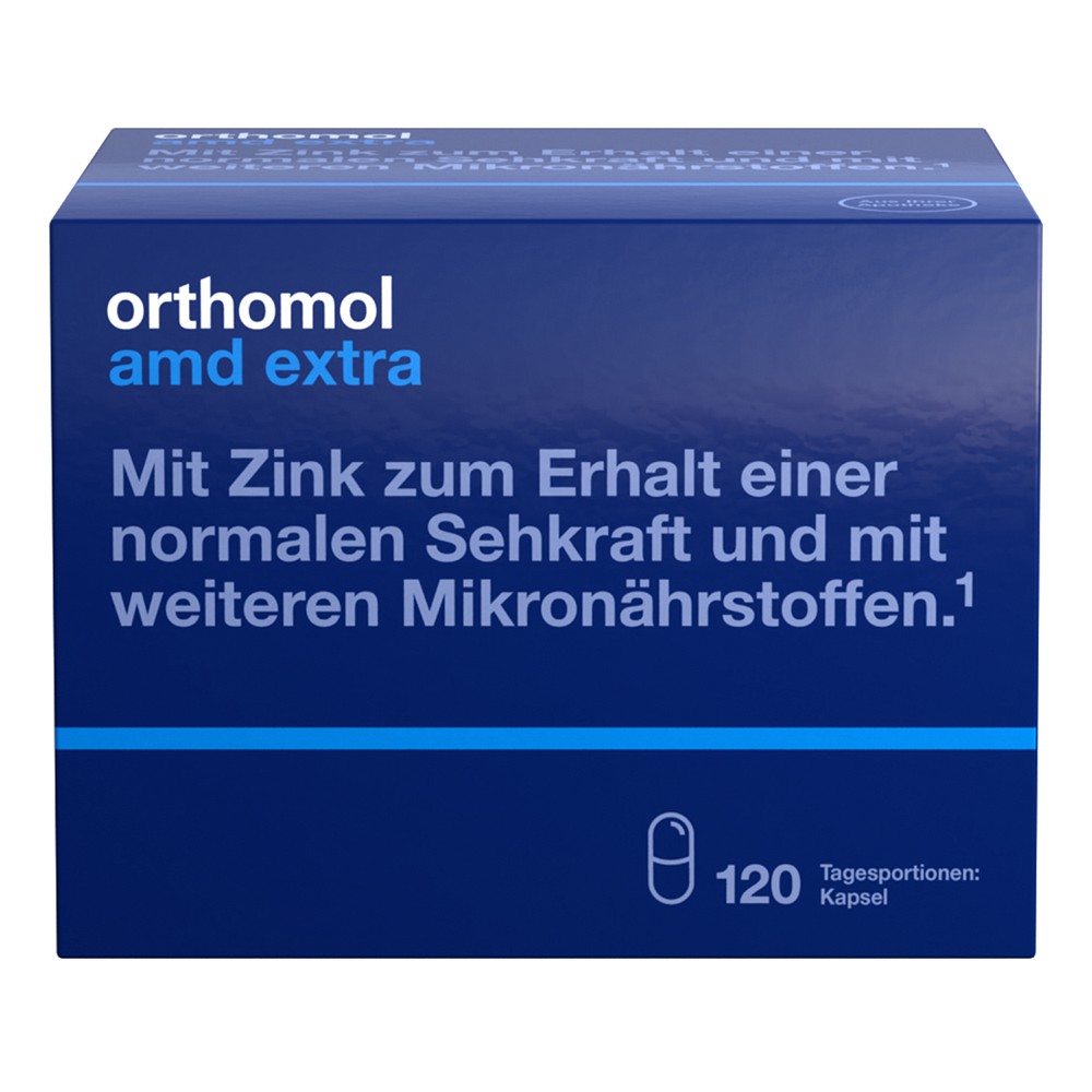 ORTHOMOL AMD extra Kapseln 120 St