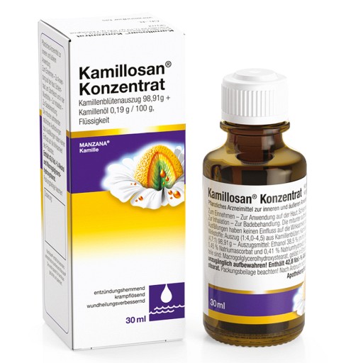 KAMILLOSAN Konzentrat - 30ml - Halsschmerzen