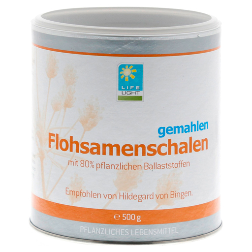 FLOHSAMENSCHALEN gemahlen Pulver 500 g