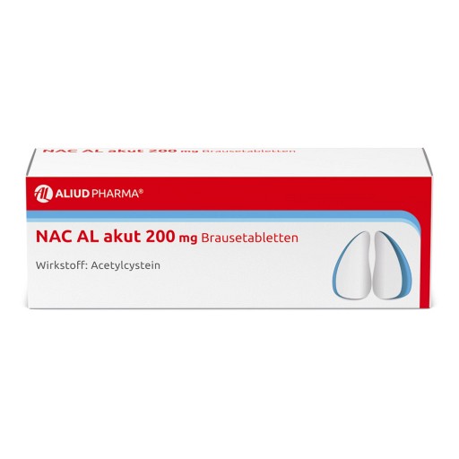 NAC AL akut 200 mg Brausetabletten 20 St