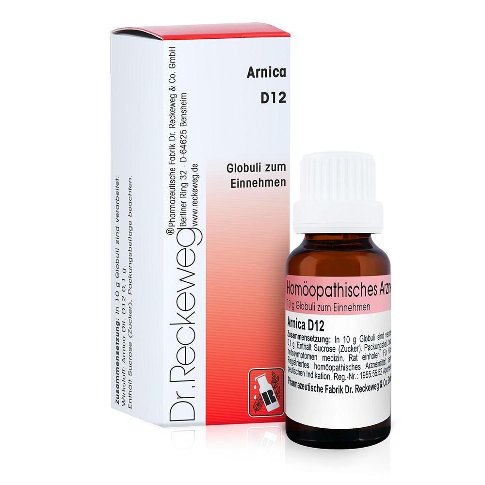 Dr. Reckeweg Arnica D12 - 10 g - Versandapotheke mediherz.de