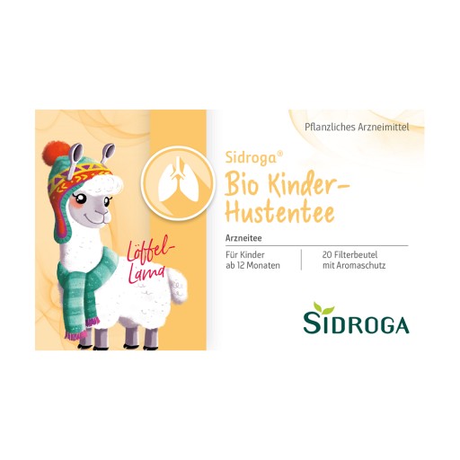 SIDROGA Bio Kinder-Hustentee Filterbeutel 20X1.5 g