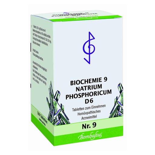 BIOCHEMIE 9 Natrium phosphoricum D 6 Tabletten 500 St