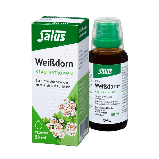 WEISSDORN KRÄUTERTROPFEN Salus 50 ml