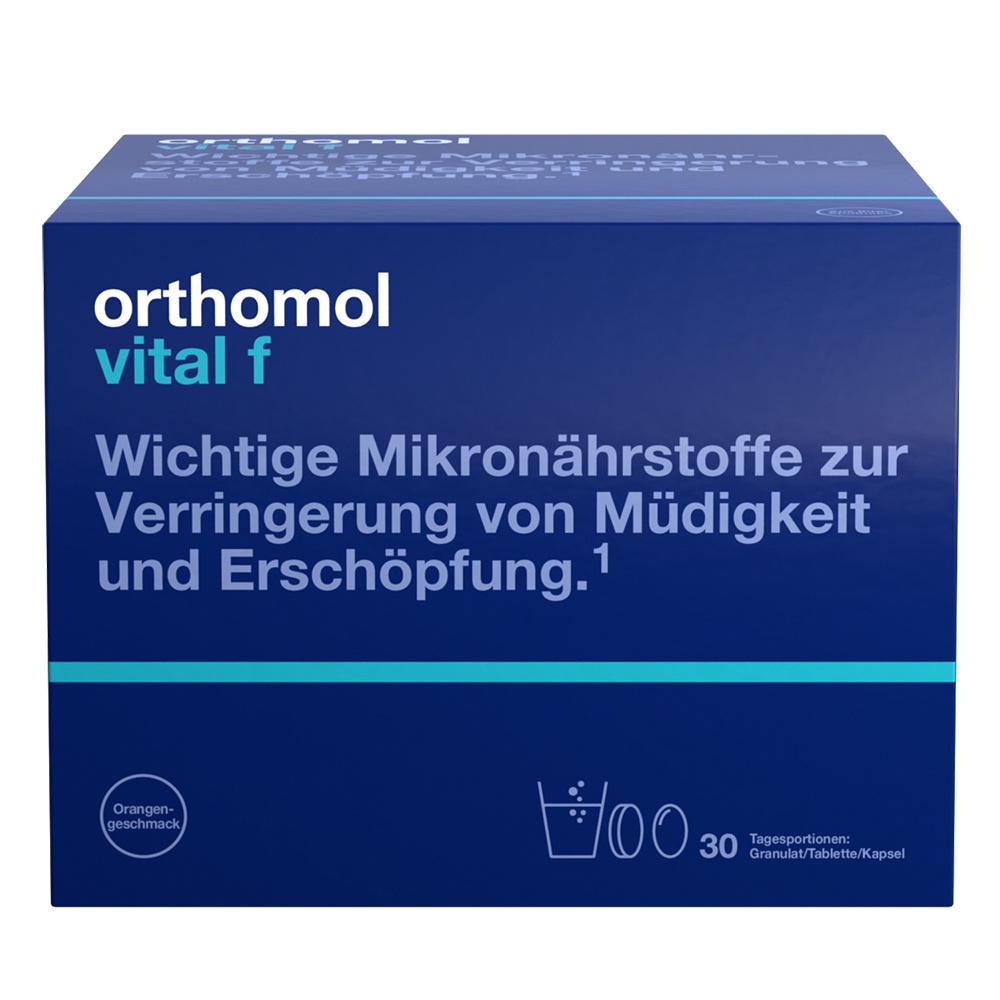 ORTHOMOL Vital F Granulat/Kap./Tabl.Kombip.30 Tage 1 St