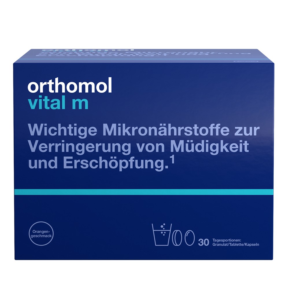 ORTHOMOL Vital M Granulat/Kap./Tabl.Kombip.30 Tage 1 St