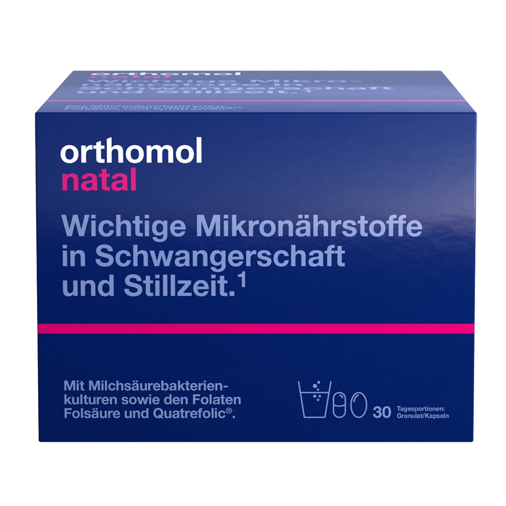 ORTHOMOL Natal Granulat/Kapseln 30 Btl.Kombipack. 1 St