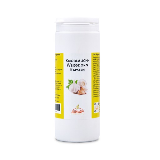 KNOBLAUCH Weissdorn Kapseln 400 St