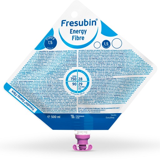 FRESUBIN ENERGY Fibre Easy Bag 15X500 ml
