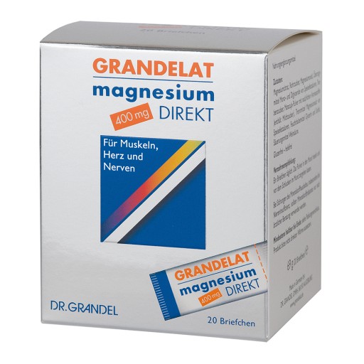 MAGNESIUM DIREKT 400 mg Grandelat Pulver 20 St