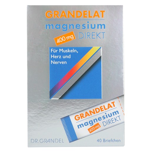 MAGNESIUM DIREKT 400 mg Grandelat Pulver 40 St