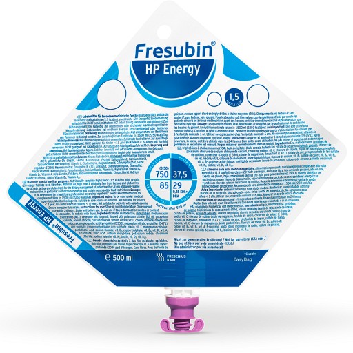 FRESUBIN HP ENERGY Easy Bag 15X500 ml