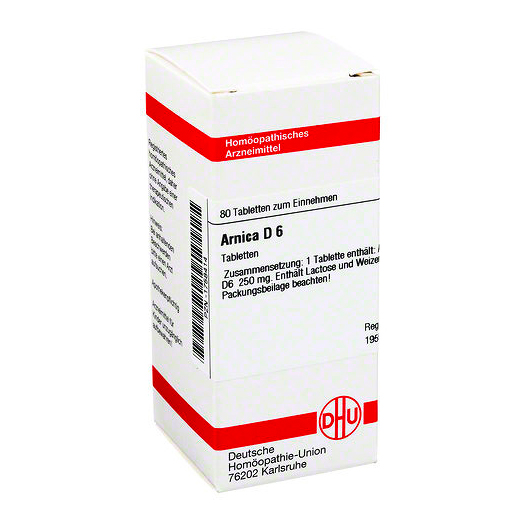ARNICA D 6 Tabletten 80 St