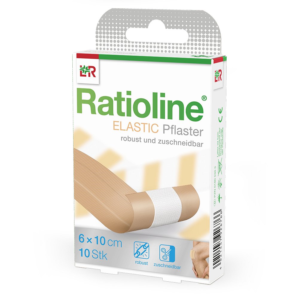 RATIOLINE elastic Wundschnellverband 6 cmx1 m 1 St