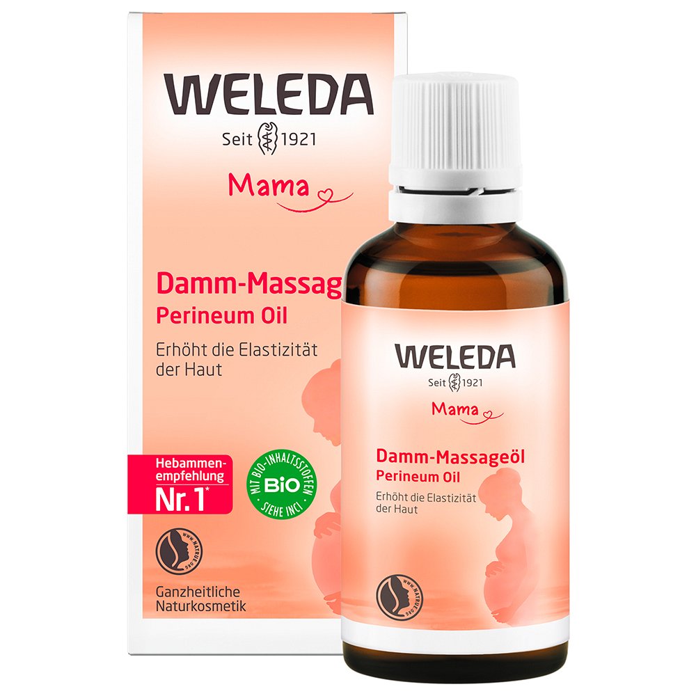 Weleda Damm-Massageöl für geburtsvorbereitende Dammmassagen - 50 ml