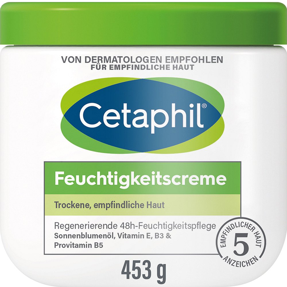 CETAPHIL Feuchtigkeitscreme für trockene, empfindliche Haut 456 ml