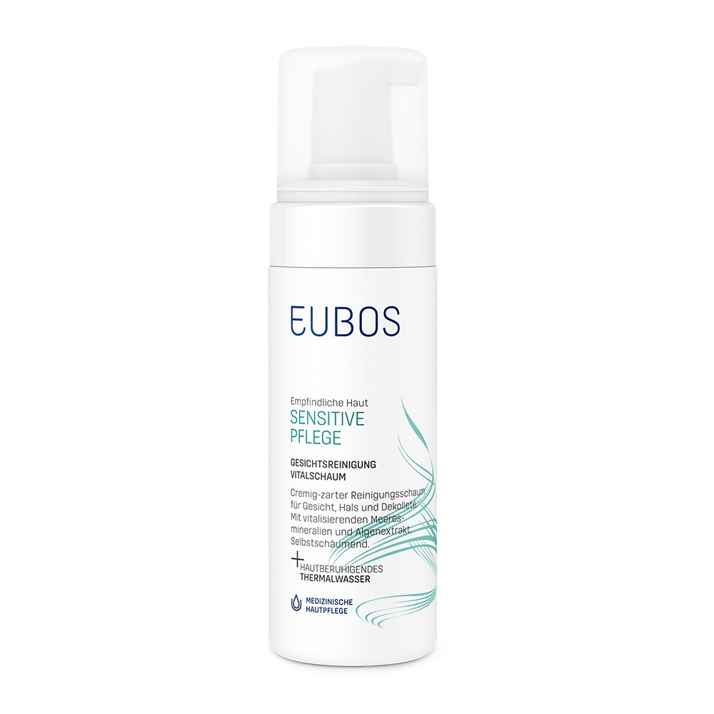EUBOS SENSITIVE PFLEGE GESICHTSREINIGUNG VITALSCHAUM 150 ml