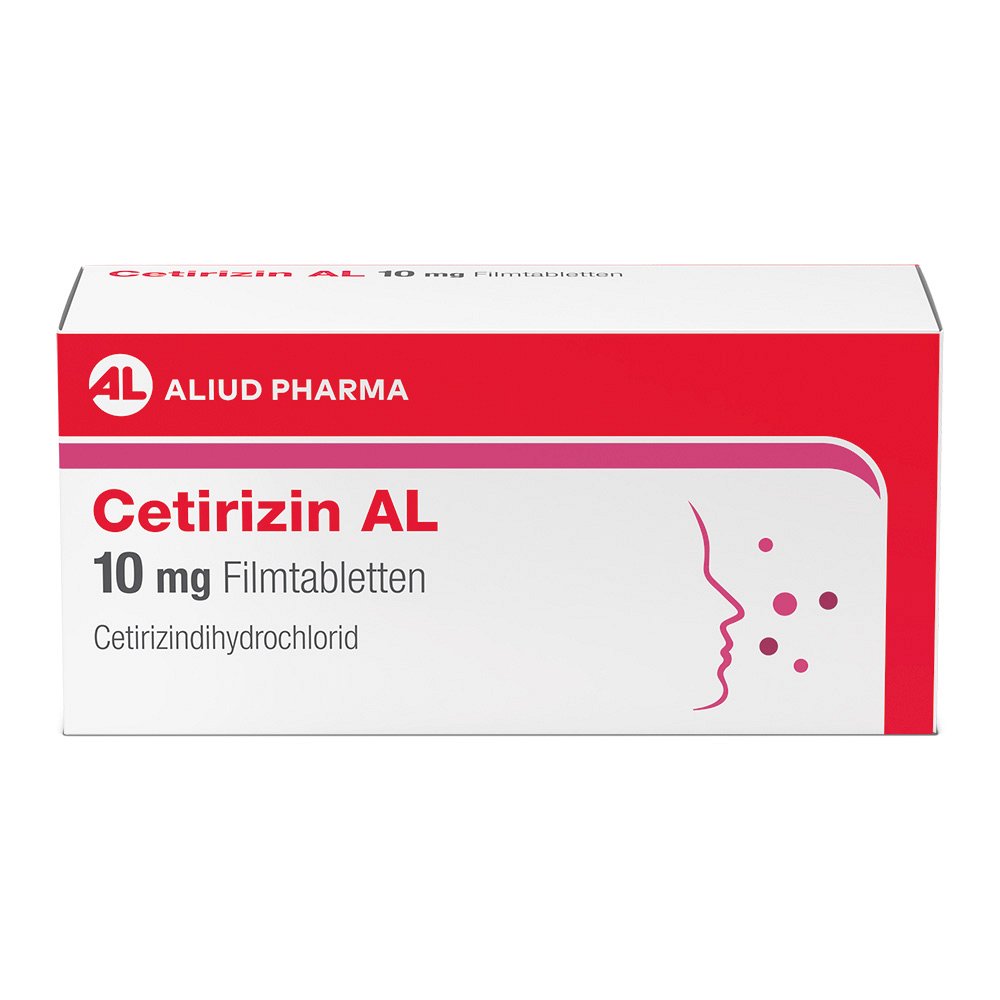 CETIRIZIN AL 10 mg Filmtabletten 50 St
