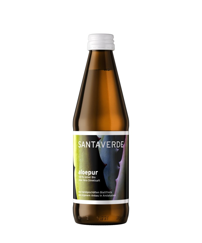 ALOE VERA SAFT 100% kbA - 330 ml - Versandapotheke mediherz.de