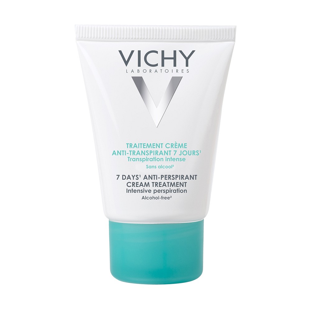 Vichy Deo Creme Anti-Transpirant 7-Tage-Wirkung, Deodorant für Herren und Damen 30 ml