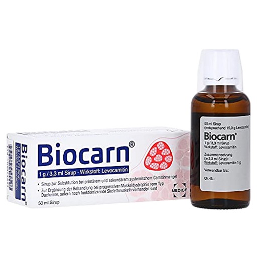 Biocarn Sirup bei Carnitinmangel 50 ml