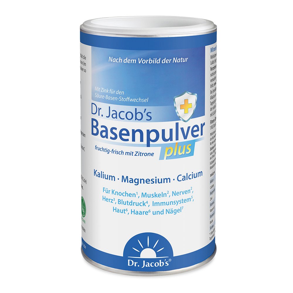 Dr. Jacob's Basenpulver plus Basen-Citrat-Mineralstoffe 300 g