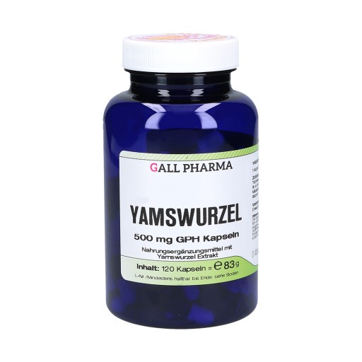 YAMSWURZEL 500 mg GPH Kapseln 120 St