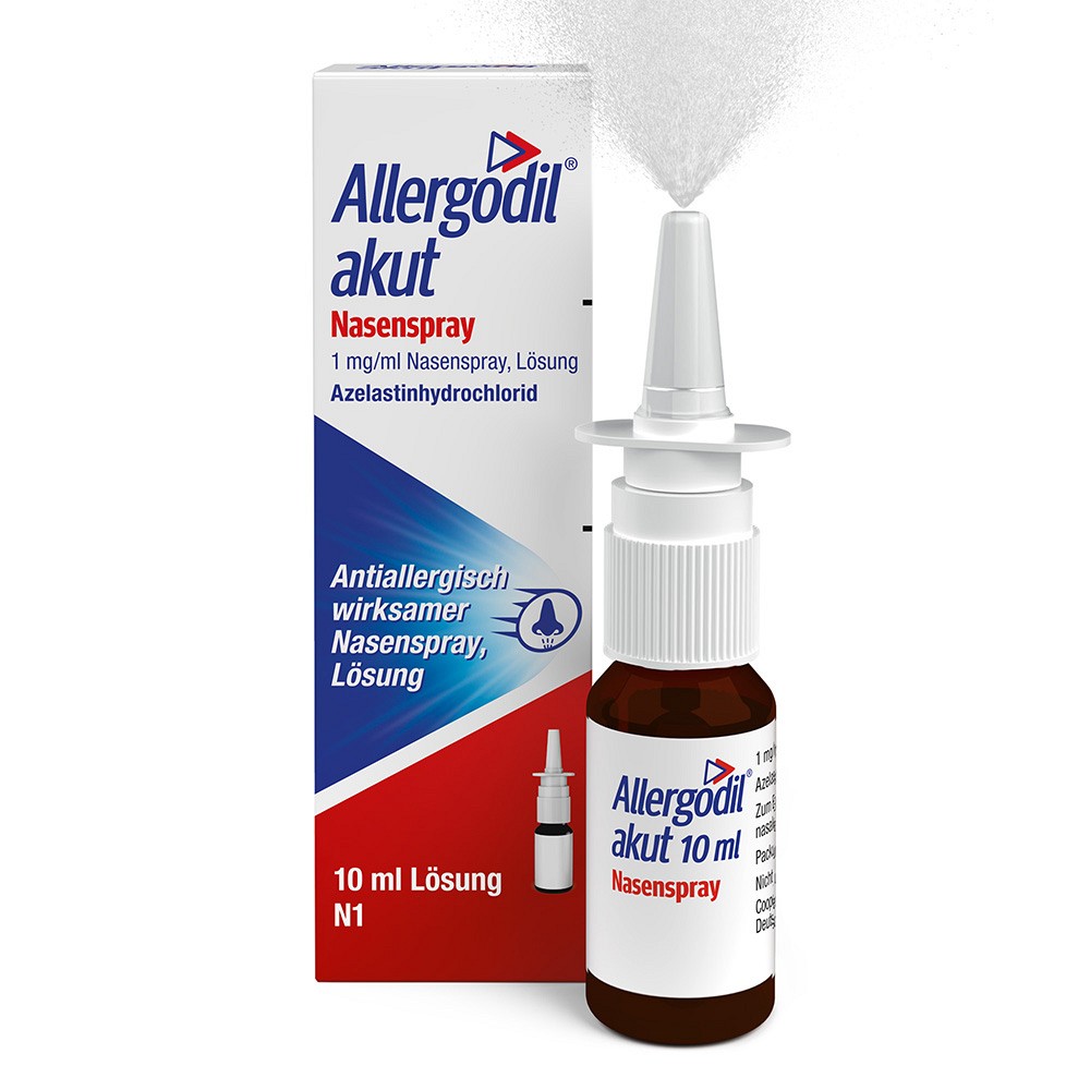Allergodil akut Nasenspray bei Heuschnupfen - 10 ml