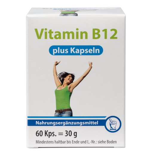 VITAMIN B12 PLUS Kapseln 60 St