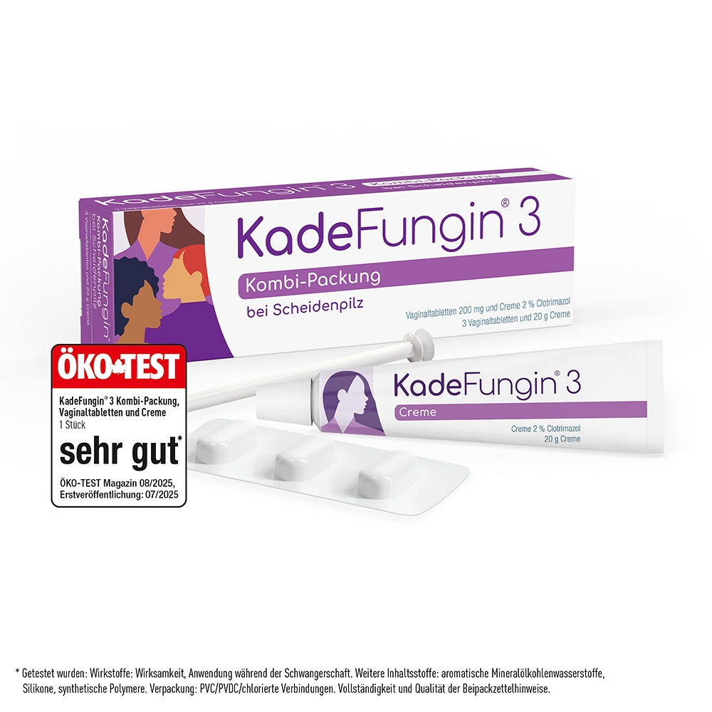 KadeFungin 3 Kombi-Packung bei Scheidenpilz - 1 St