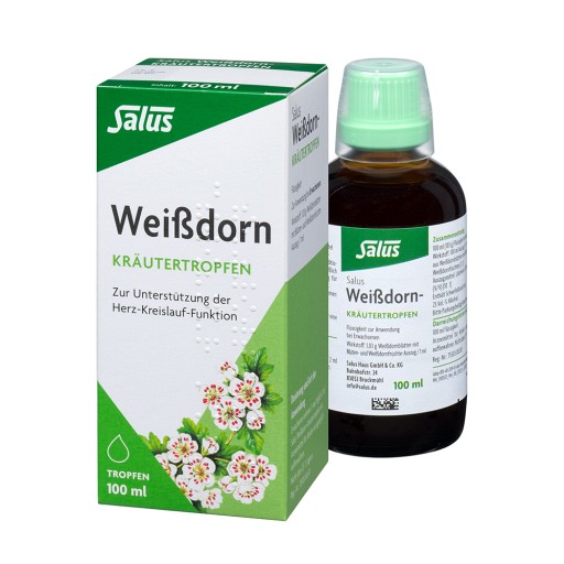 WEISSDORN KRÄUTERTROPFEN Salus 100 ml