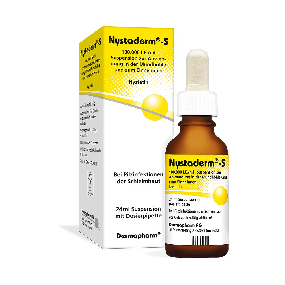 NYSTADERM S Suspension 24 ml