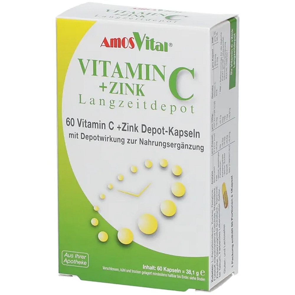 VITAMIN C+ZINK Depot Kapseln 60 St