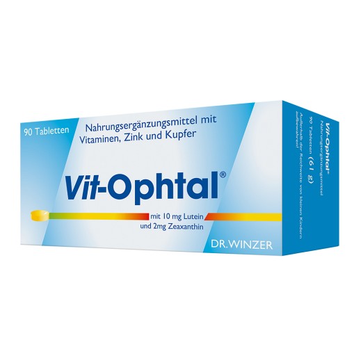 VIT OPHTAL mit 10 mg Lutein Tabletten 90 St