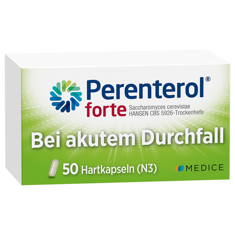 Perenterol forte bei akutem Durchfall & zur Vorbeugung 50 St