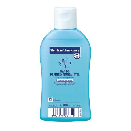 STERILLIUM Classic Pure Händedesinfektion Lsg. 100 ml