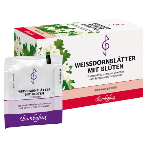 WEISSDORNBLÄTTER m.Blüten Filterbeutel 20X1.5 g