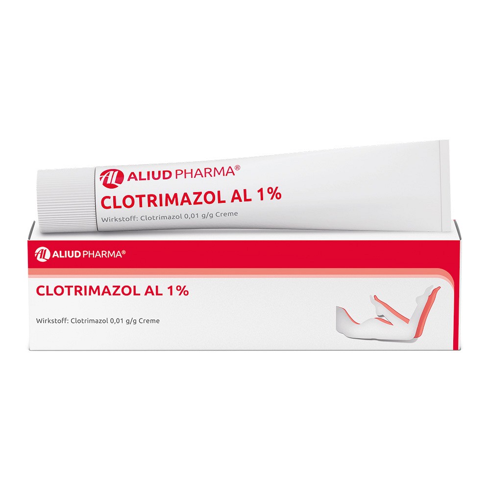 CLOTRIMAZOL AL 1% Creme - 50g - Haut & Nagelpilz