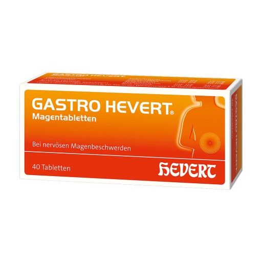 GASTRO HEVERT Magentabletten 40 St