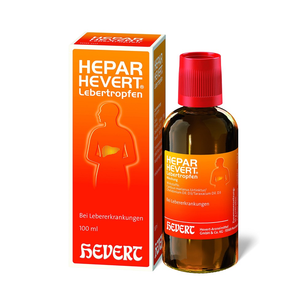 HEPAR HEVERT Lebertropfen 100 ml