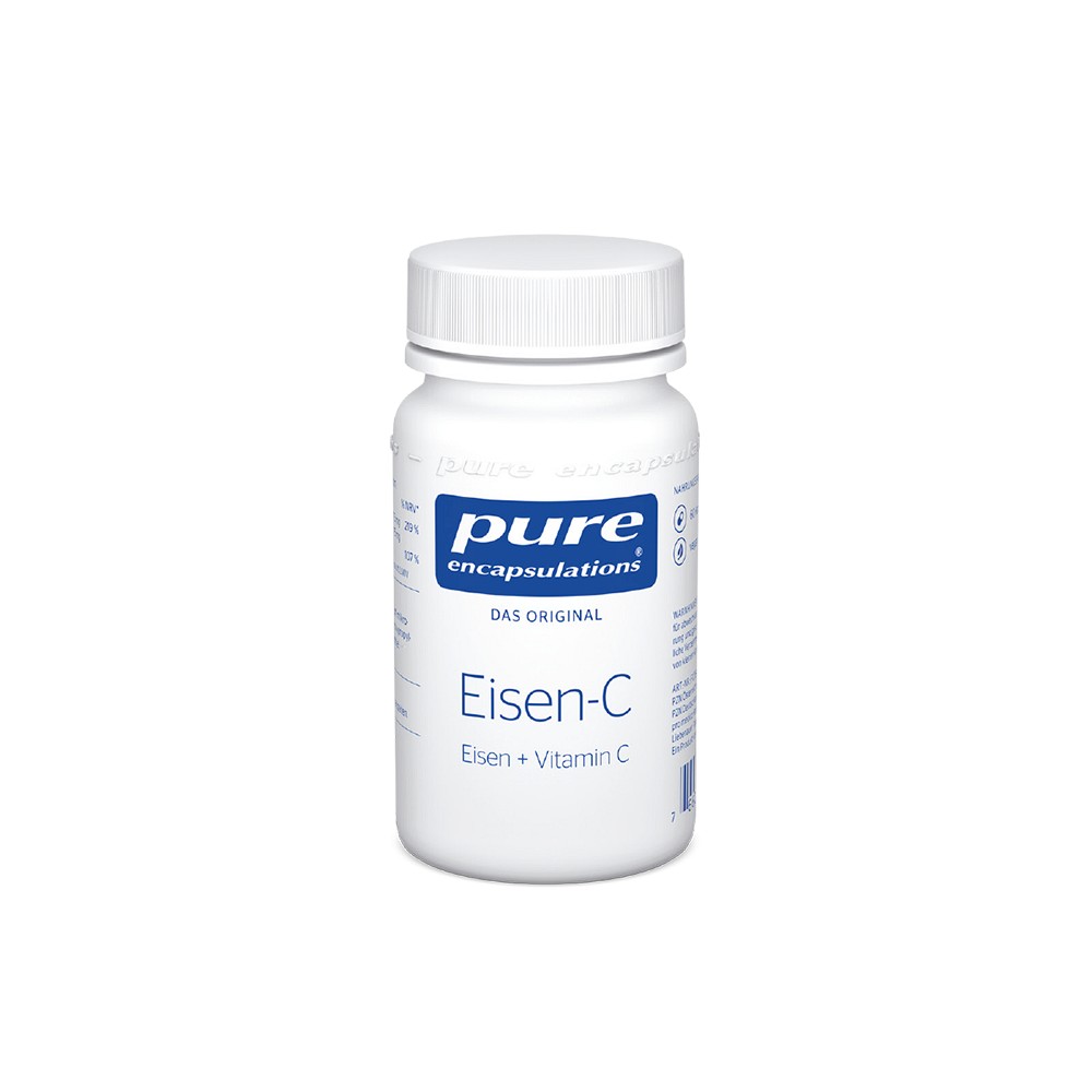PURE ENCAPSULATIONS Eisen C Kapseln 60 St