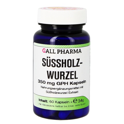 SÜSSHOLZWURZEL 350 mg GPH Kapseln 60 St