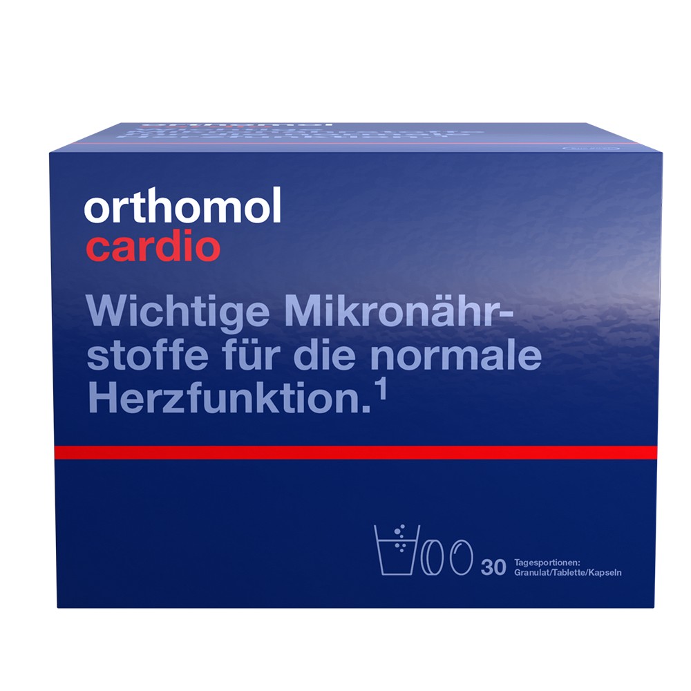 ORTHOMOL Cardio Granulat/Kaps./Tabl.Kombipack. 1 St
