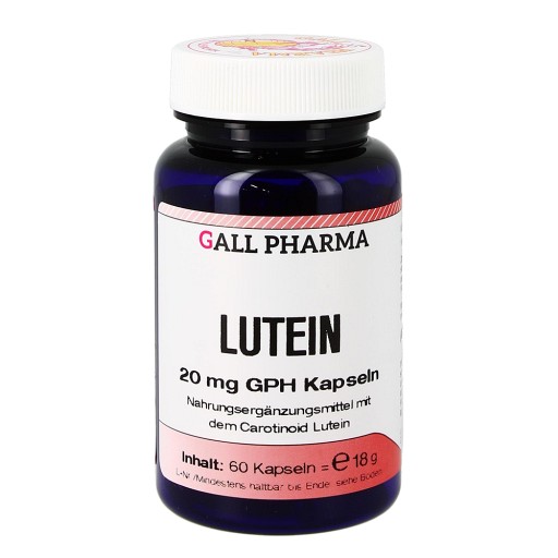 LUTEIN 20 mg GPH Kapseln 60 St