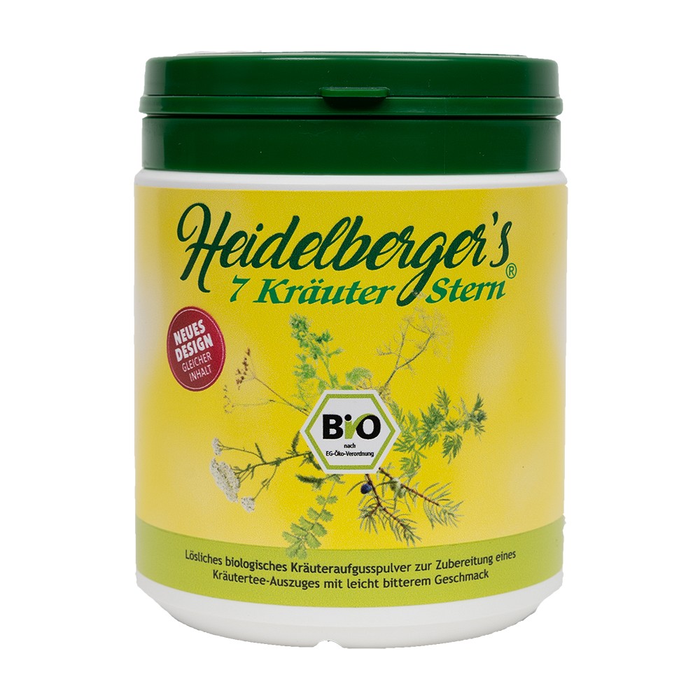 BIO HEIDELBERGERS 7 Kräuter Stern Tee 250 g