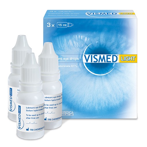VISMED light Augentropfen 3X15 ml