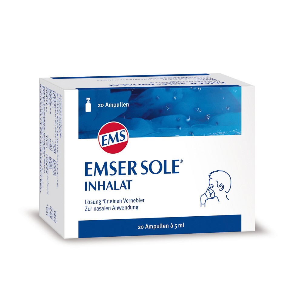 EMSER Sole Inhalat Lösung f.e.Vernebler 20 St