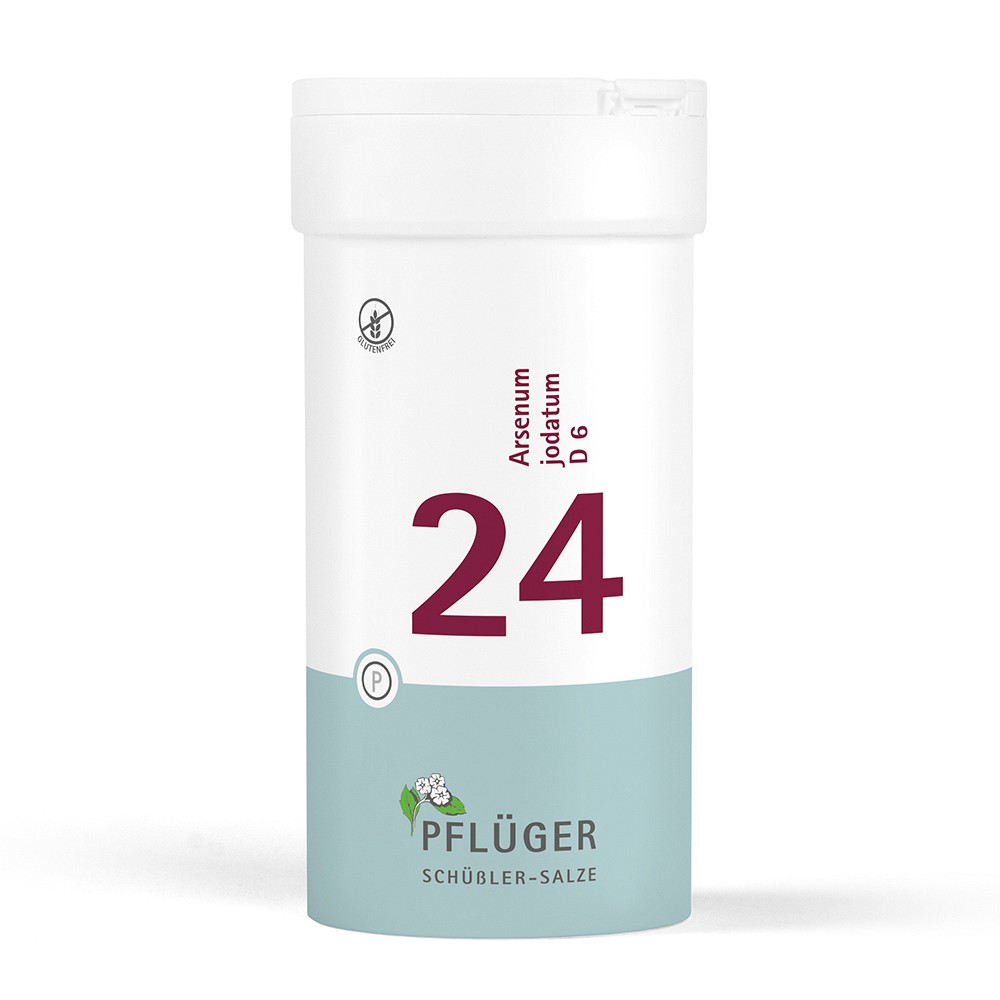 BIOCHEMIE Pflüger 24 Arsenum jodatum D 6 Tabletten 400 St