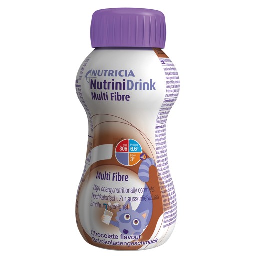 NUTRINIDRINK MultiFibre Schokaladengeschmack 200 ml